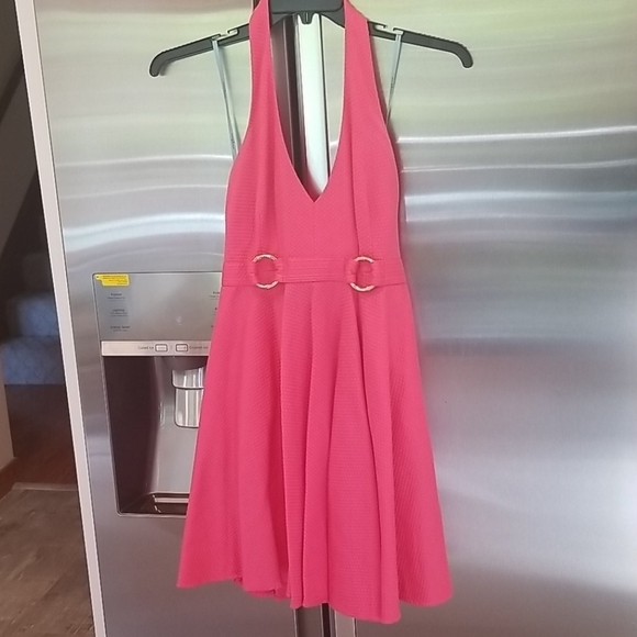 💕MARCIANO💕 Halter A-line Dress - Picture 1 of 7